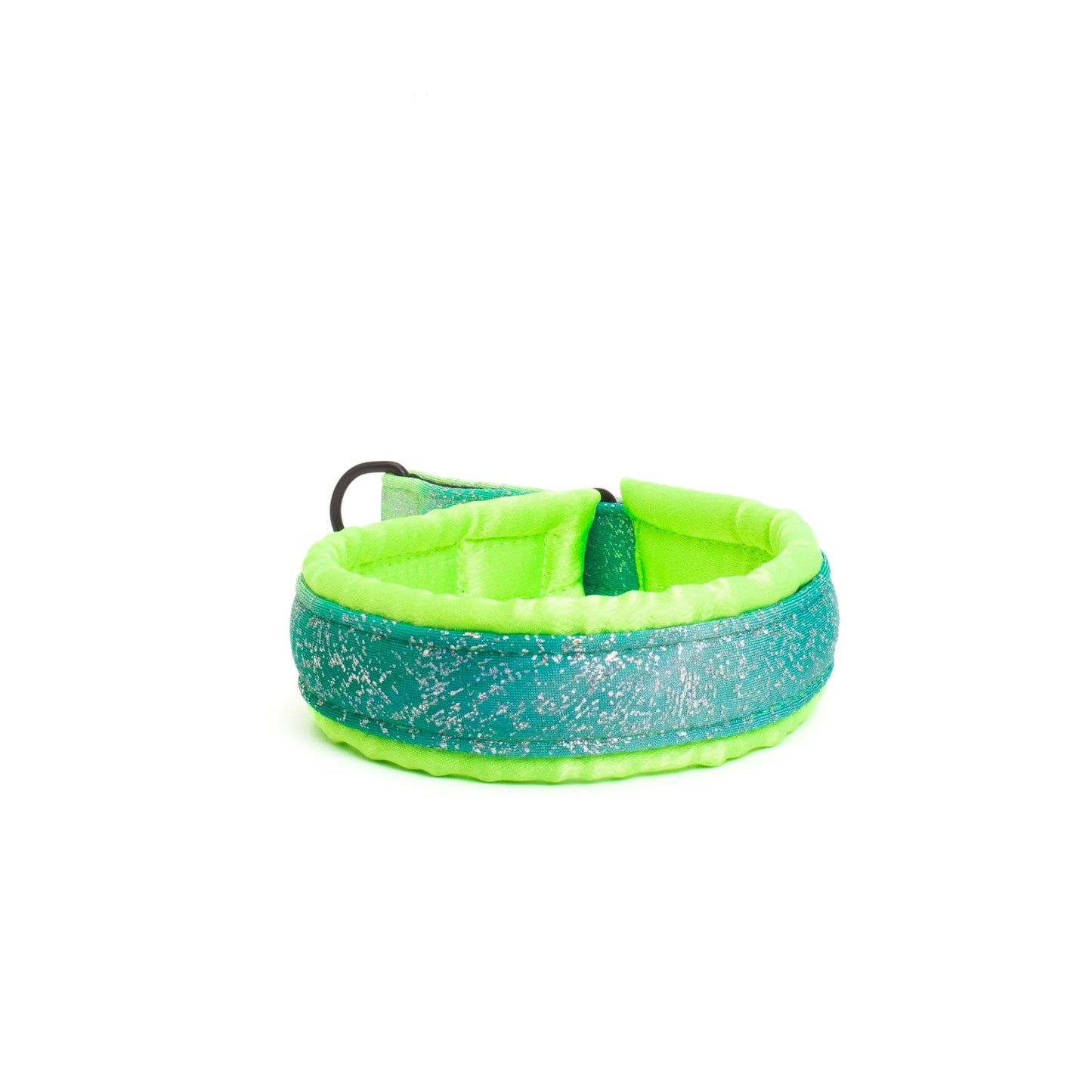 Fluffy Martingale Collar Poodle Supply Electric Lime