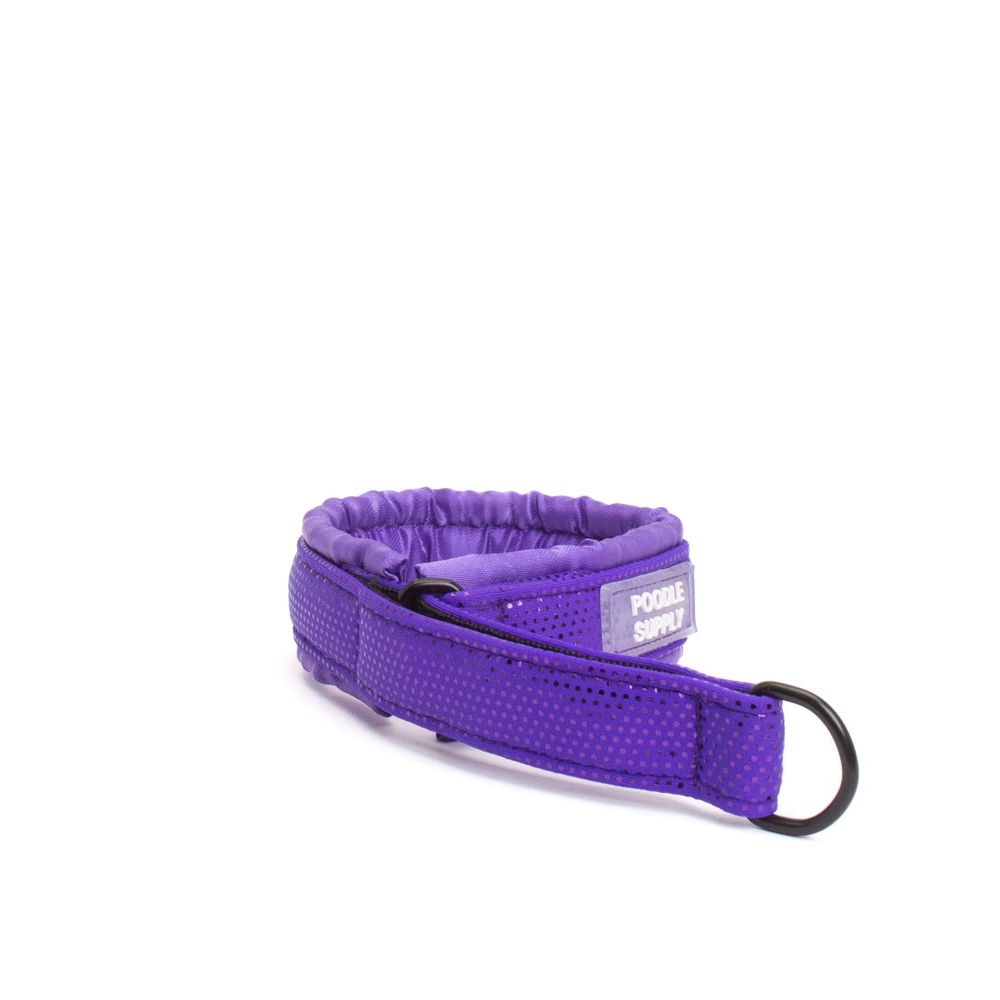 Fluffy Martingale Collar All Purple