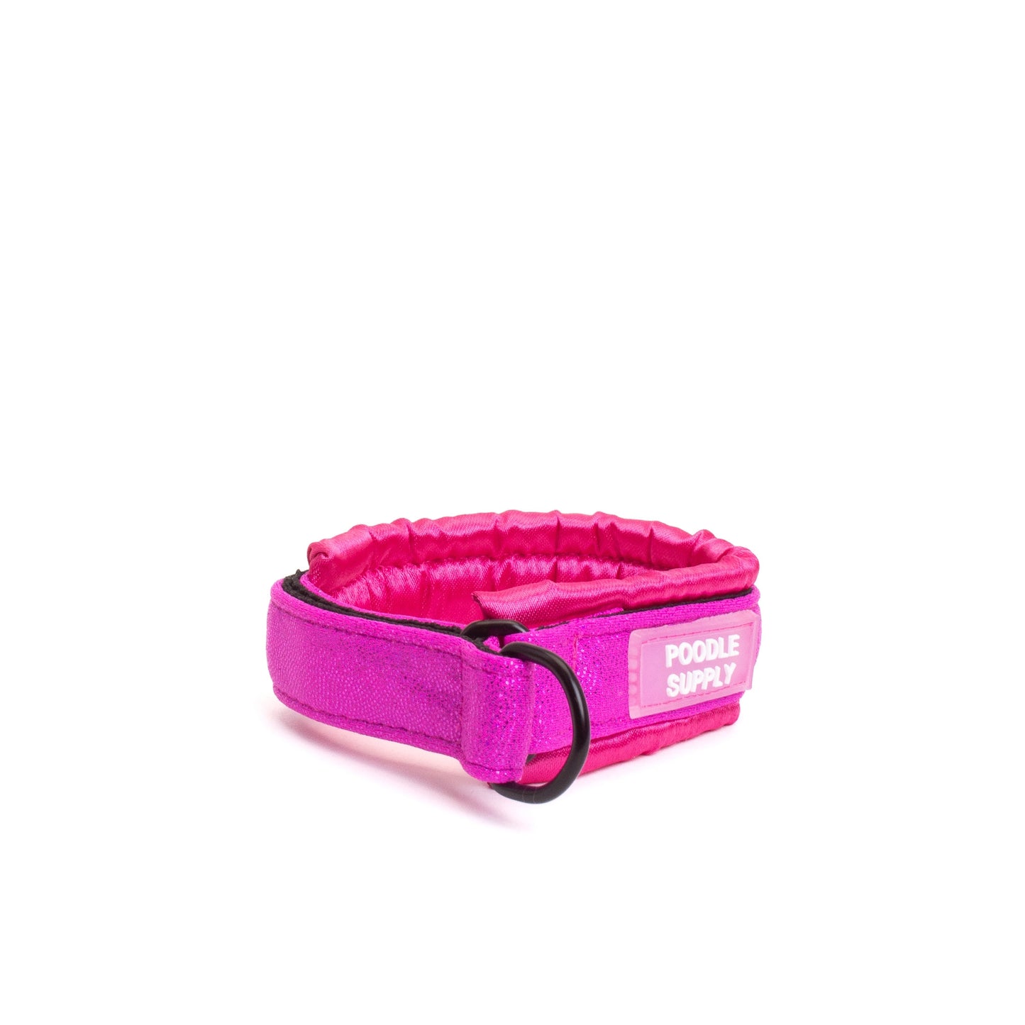 Fluffy Martingale Collar All Neon Barbie
