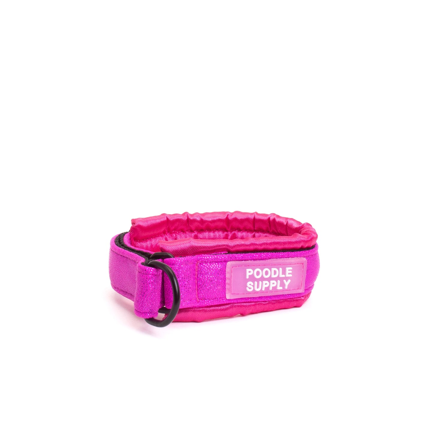 Fluffy Martingale Collar All Neon Barbie