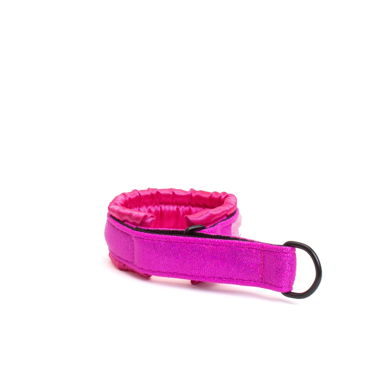 Fluffy Martingale Collar All Neon Barbie
