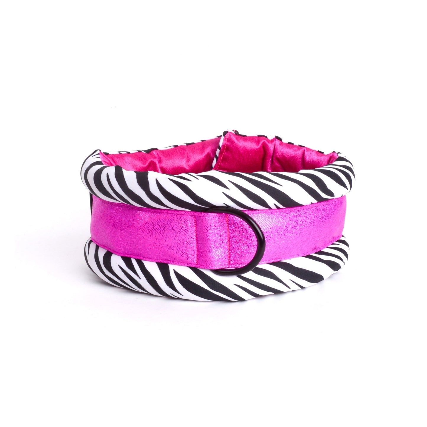 Toy / Miniature / Medium Fluffy Magnetic Collar Hot Zebra