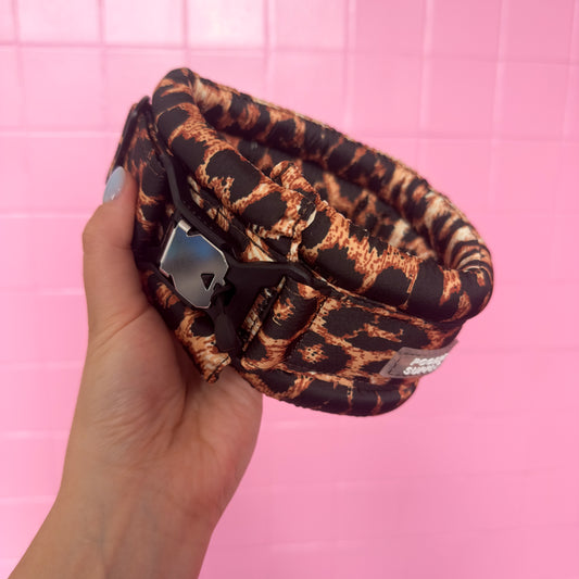 Fluffy Magnetic Leopard Supply Standard Full Satin