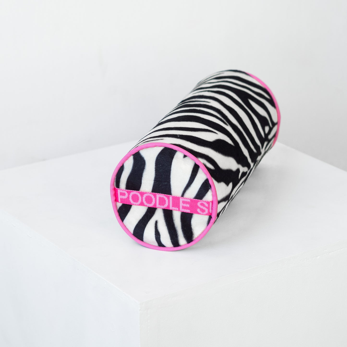 Poodle Supply Top Knot Pillow - Lord Zebra - Medium