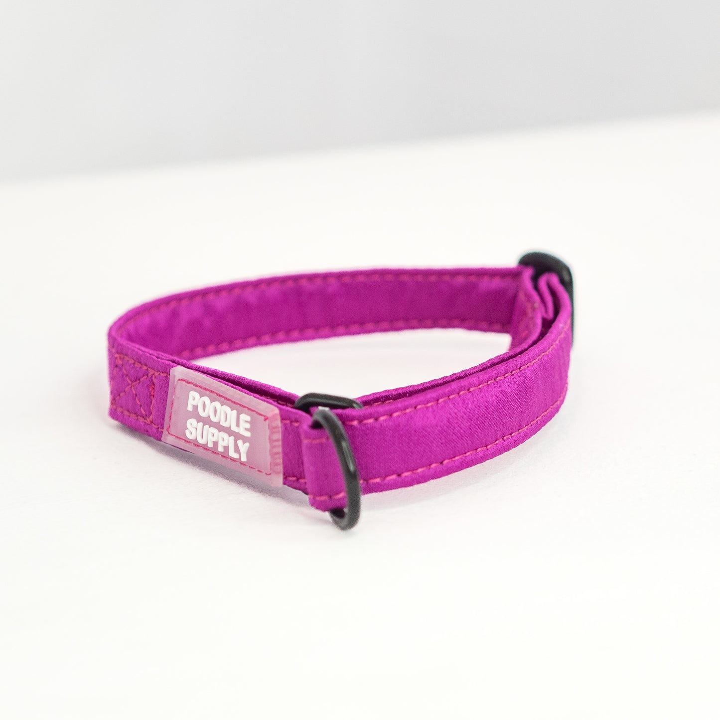 Martingale Collar Candy Satin - Dragonfruit - 1,5cm