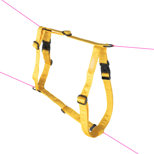 Everyday Satin Harness - Lemon