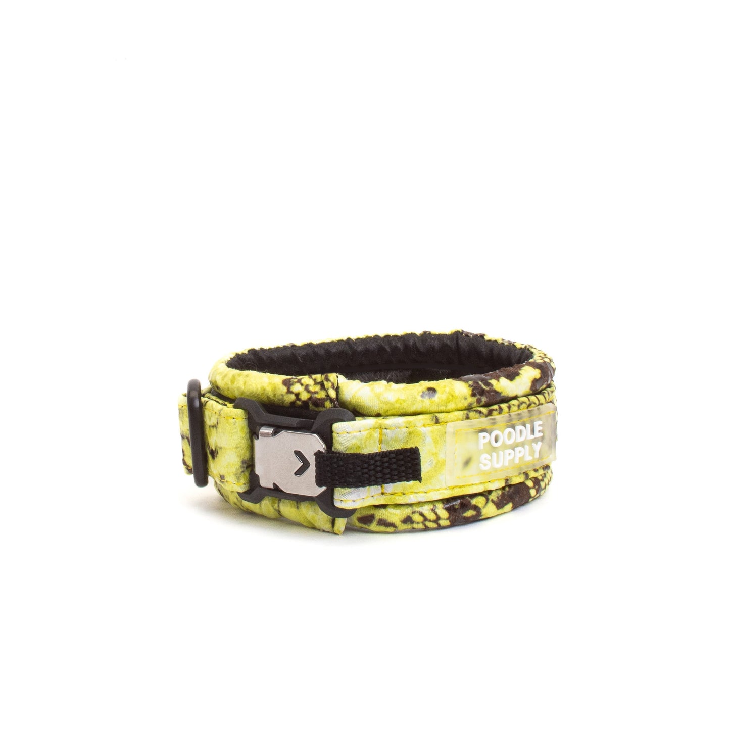 Extra Small Fluffy Magnetic Collar Yellow Snake