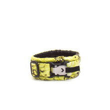 Load image into Gallery viewer, Extra Small Fluffy Magnetic Collar Yellow Snake
