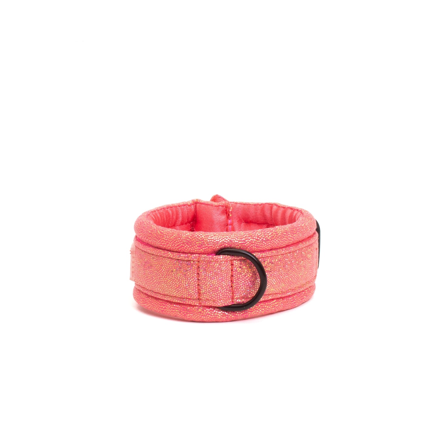 Extra Small Fluffy Magnetic Collar Glossy Pink