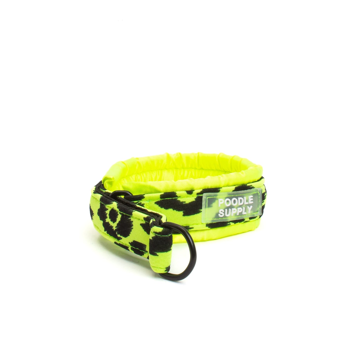 Small / Medium / Large Martingale Collar Poodle Supply  Fluorescent Yellow