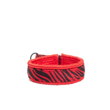 Načíst obrázek do prohlížeče Galerie, Small / Medium / Large Martingale Collar Poodle Supply Red Zebra
