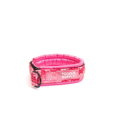 Load image into Gallery viewer, Small / Medium / Large Martingale Collar Poodle Supply Pink Snake
