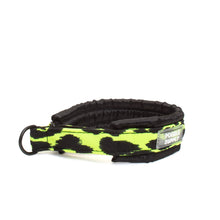 Načíst obrázek do prohlížeče Galerie, Small / Medium / Large Martingale Collar Poodle Supply Neon Black Cheetah
