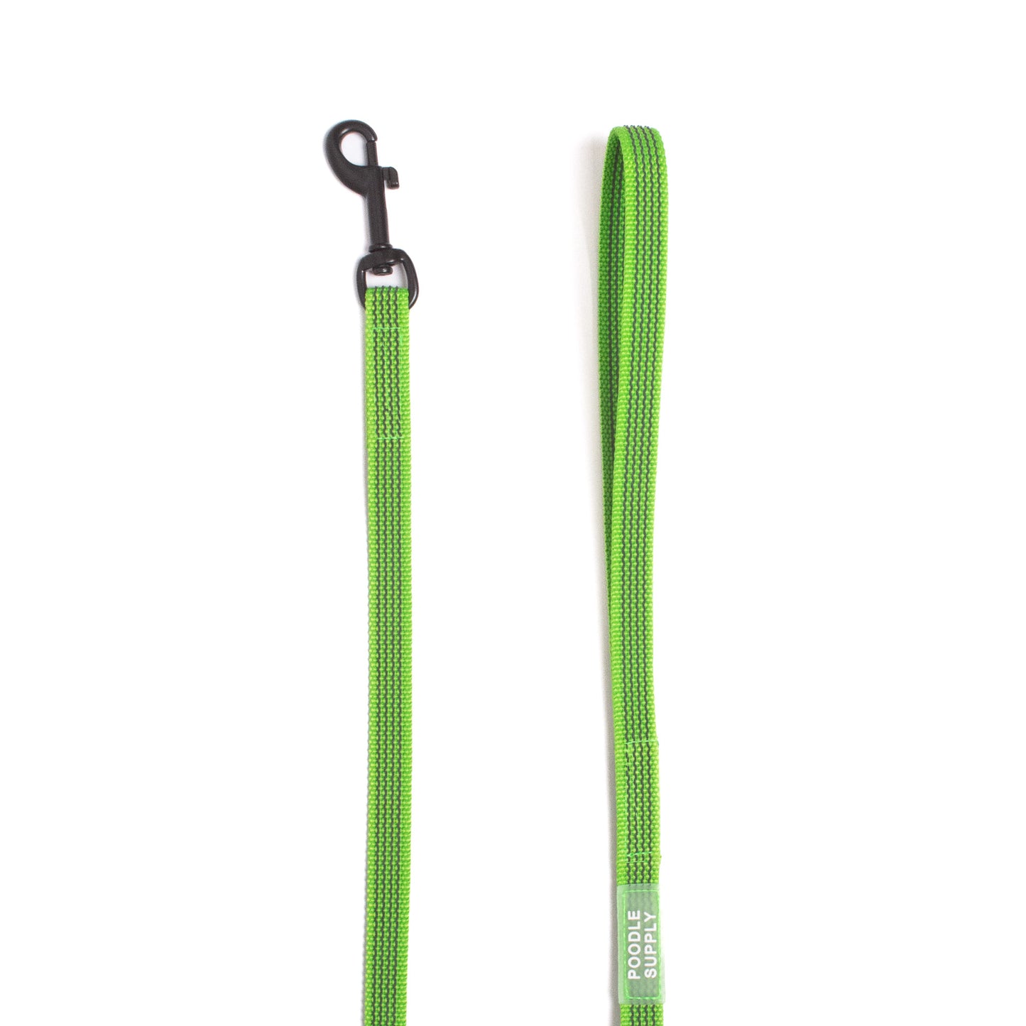 Poodle Supply Rubber Leash Neon Green