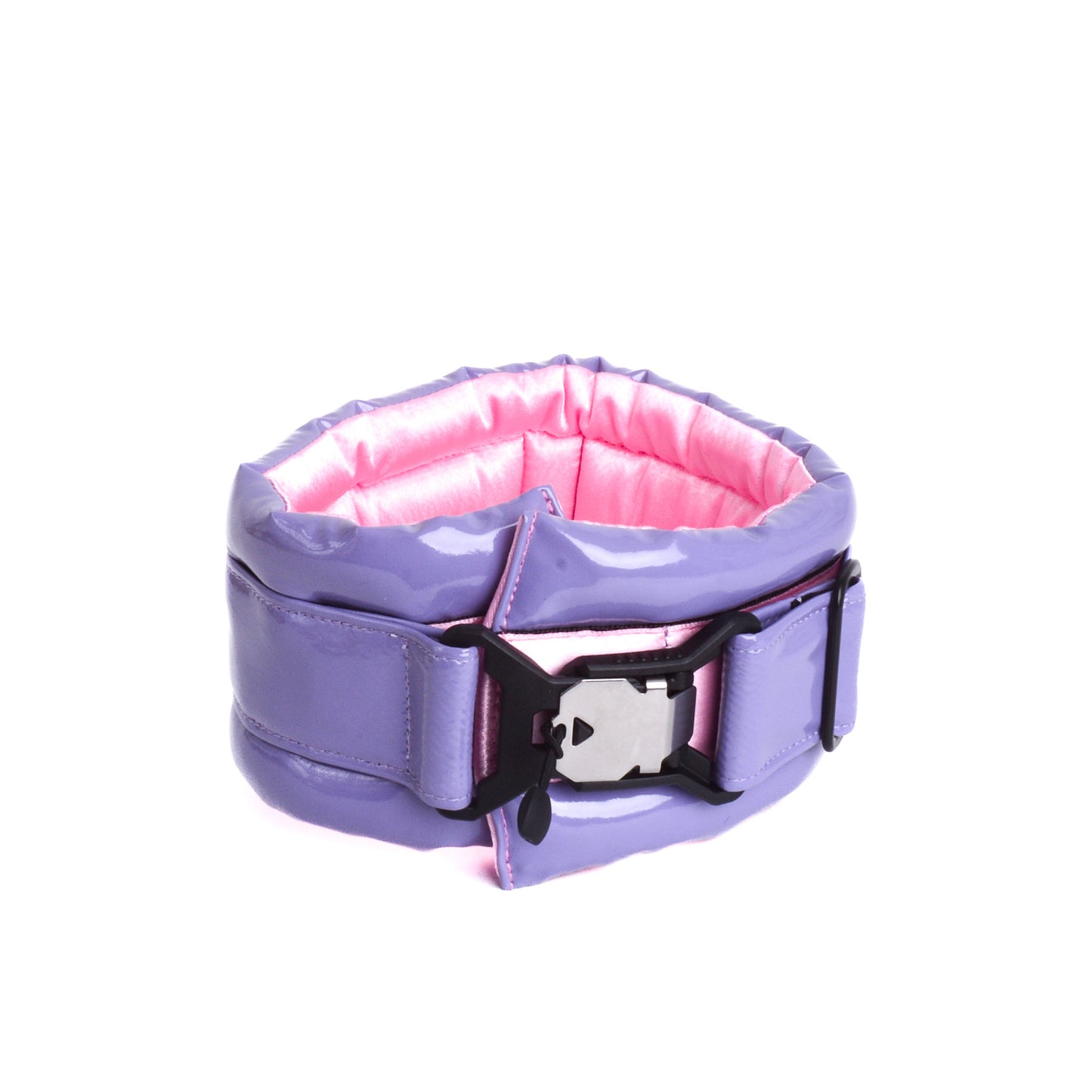 Standard Fluffy Magnetic Collar Eco Leather Barbie