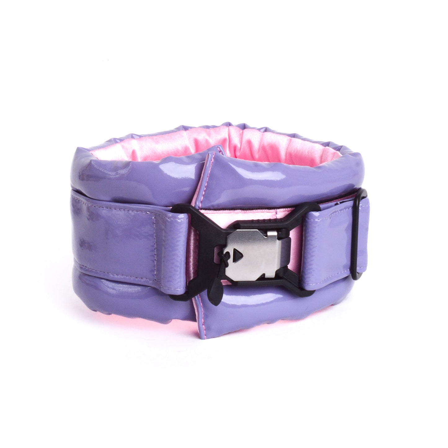 Standard Fluffy Magnetic Collar Eco Leather Barbie
