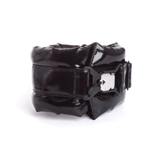 Načíst obrázek do prohlížeče Galerie, Standard Fluffy Magnetic Collar Eco Leather Piano Black
