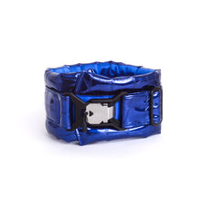 Načíst obrázek do prohlížeče Galerie, Standard Fluffy Magnetic Collar Eco Leather Neptune
