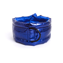 Načíst obrázek do prohlížeče Galerie, Standard Fluffy Magnetic Collar Eco Leather Neptune
