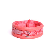 Load image into Gallery viewer, Standard Compact Magnetic Collar Eco Leather Coral
