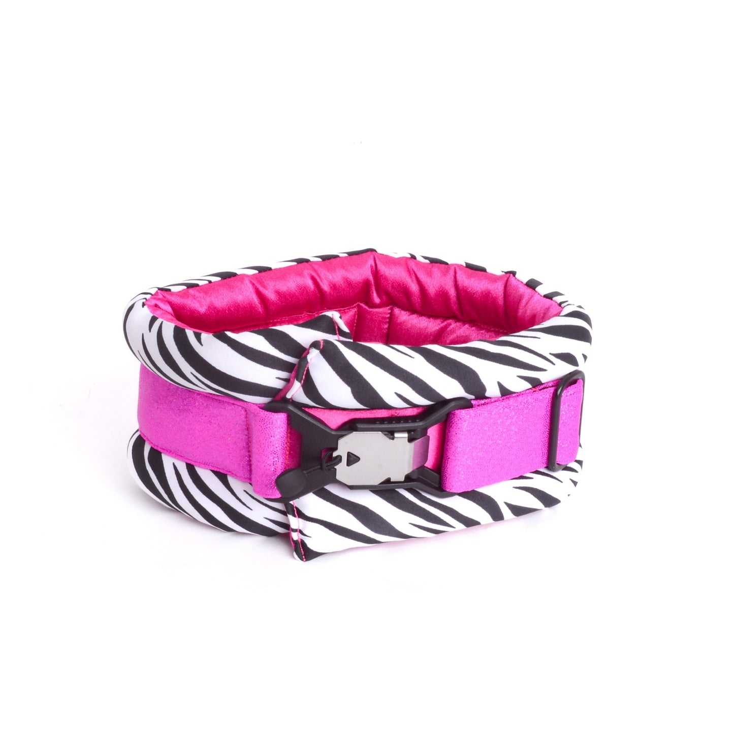 Toy / Miniature / Medium Fluffy Magnetic Collar Hot Zebra
