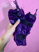 Load image into Gallery viewer, Poodle Supply Set 4 Leg Protectors Purple Toy/ Miniature
