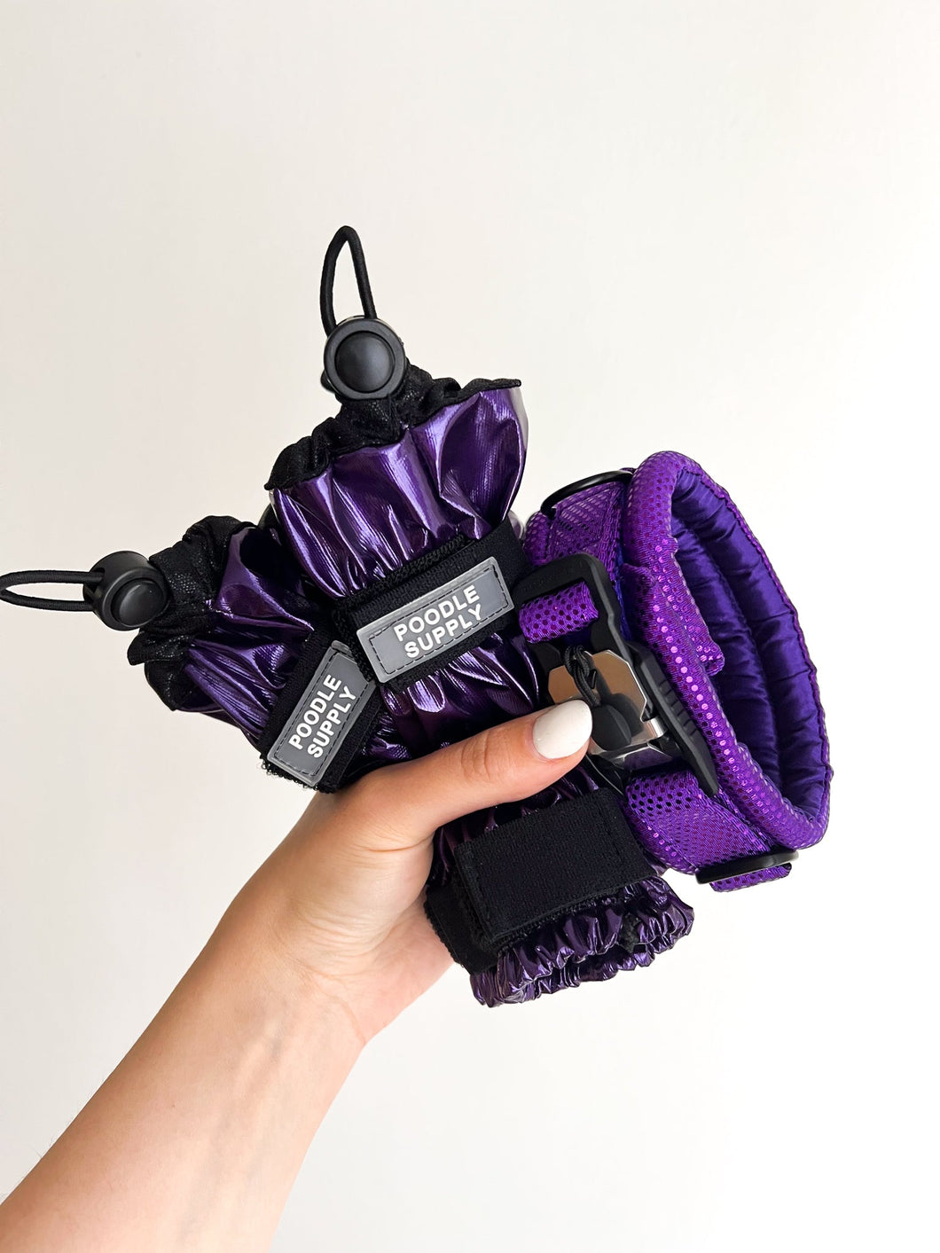 Poodle Supply Set 4 Leg Protectors Purple Toy/ Miniature