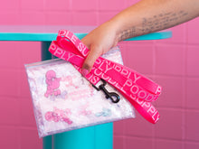Načíst obrázek do prohlížeče Galerie, Poodle Mania Essential Leash Pink + Pouch Bag with Sticker Set
