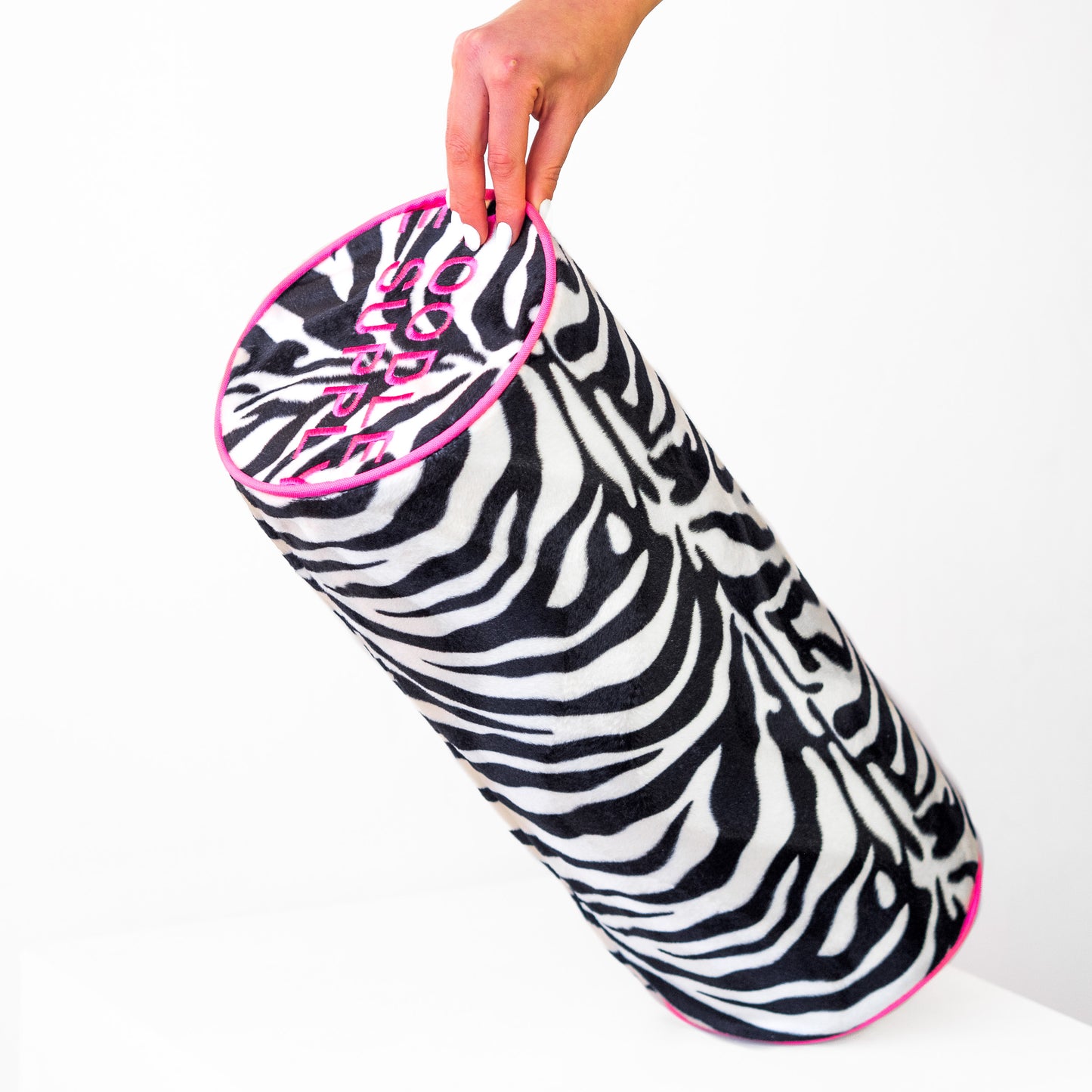Poodle Supply Top Knot Pillow - Lord Zebra - Large