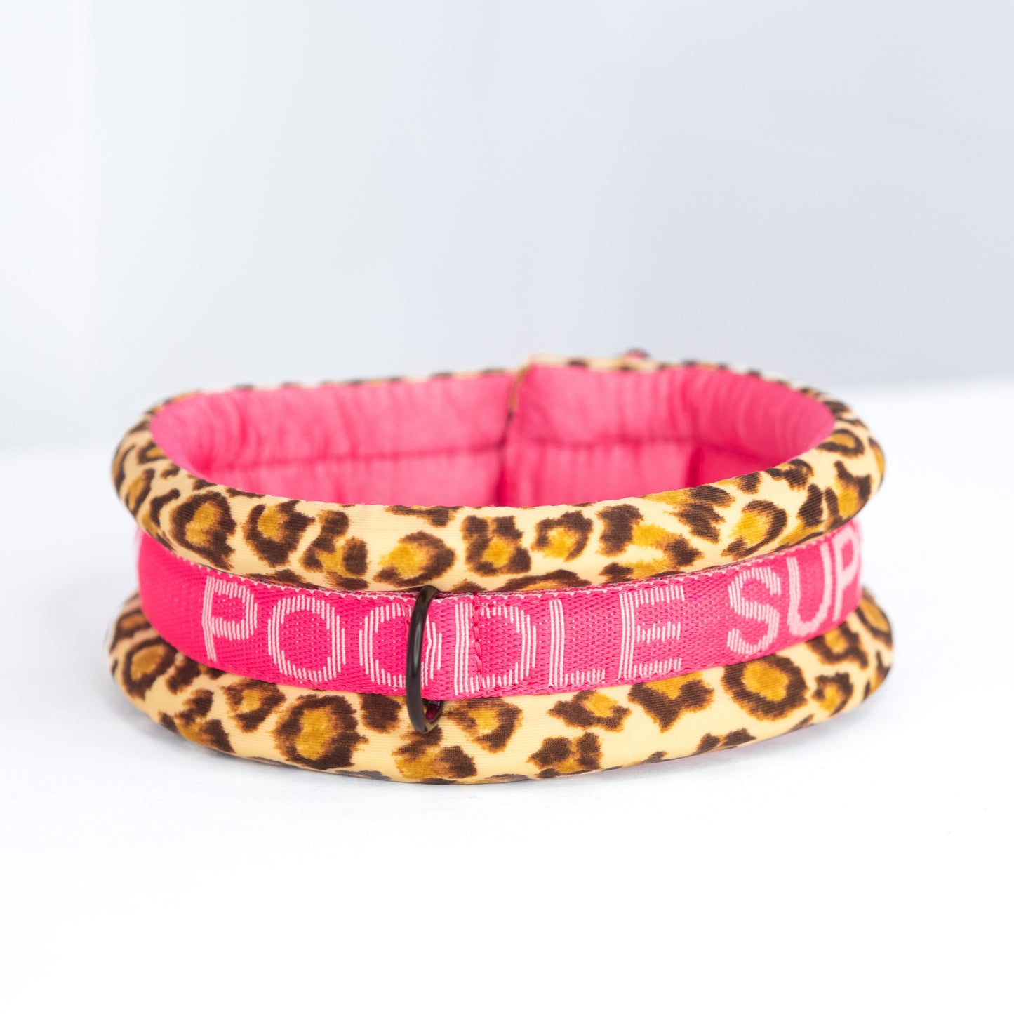 Poodle Mania Meets Safari Fluffy Magnetic Collar ® Leopard