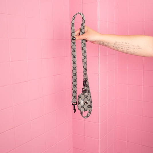 Leash - Italian Designer Black