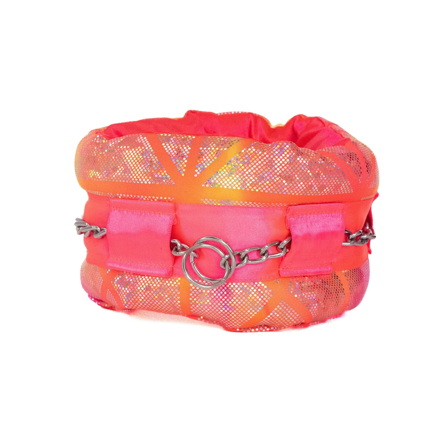Standard Collar Poodle Supply Neon Pink/Yellow Ombre