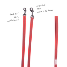 Načíst obrázek do prohlížeče Galerie, Poodle Supply Rubber Training Leash Neon Pink
