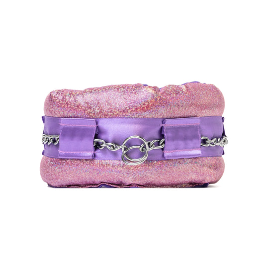 Standard Collar Poodle Supply Purple Pink Holographic