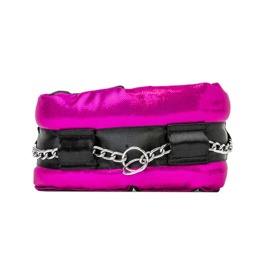 Standard Collar Poodle Supply Black Pink Disco