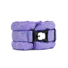 Load image into Gallery viewer, Standard Fluffy Magnetic Collar Light Purple Holographic
