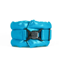 Load image into Gallery viewer, Standard Fluffy Magnetic Collar Glossy Turquoise Everything
