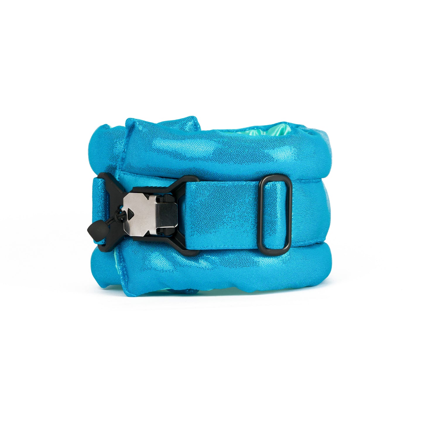 Standard Fluffy Magnetic Collar Glossy Turquoise Everything