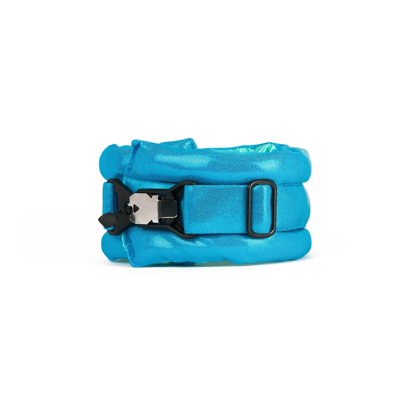 Medium Fluffy Magnetic Collar Glossy Turquoise Everything