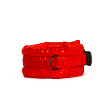 Načíst obrázek do prohlížeče Galerie, Toy / Miniature Fluffy Magnetic Collar Glitter Red
