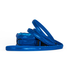 Load image into Gallery viewer, Medium Fluffy Magnetic Collar Blue
