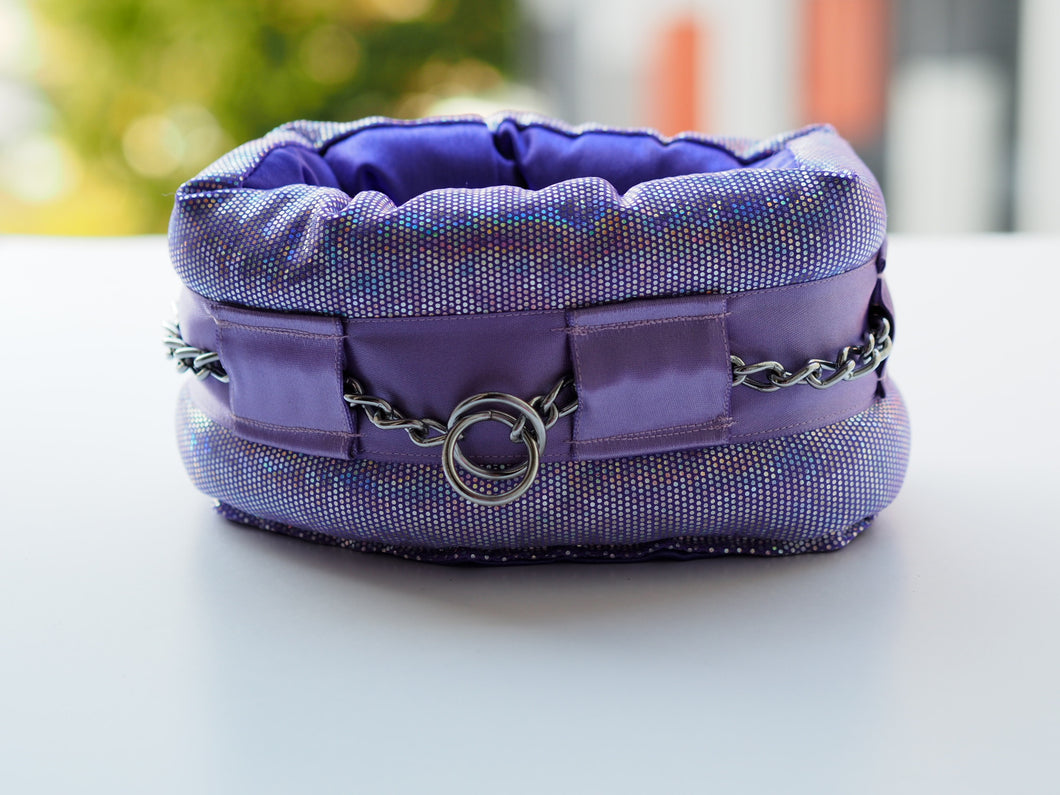 Collar Poodle Supply Luxury Light Purple Holographic
