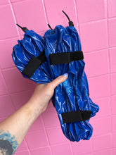 Load image into Gallery viewer, Poodle Supply Set 4 Leg Protectors Royal Snake Blue
