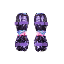 Load image into Gallery viewer, Poodle Supply Set 4 Leg Protectors Purple / Glossy Rainbow
